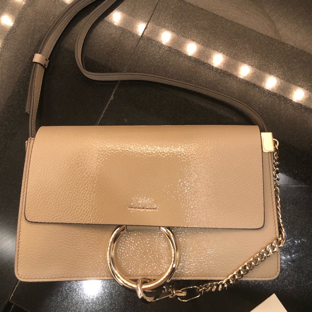 Chloe Small Faye Bag - Grey, Gray